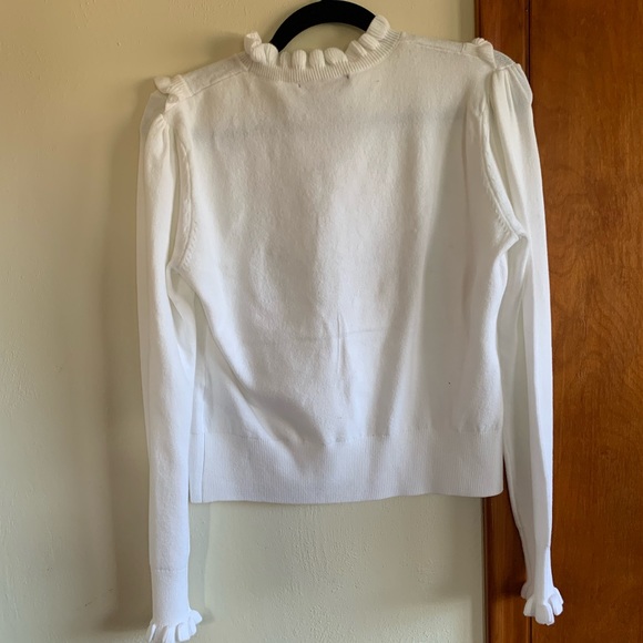 Ruffled sweater blouse - Picture 4 of 4